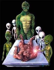 Reptilians often kidnap people and conduct medical experiments on them for their own purposes