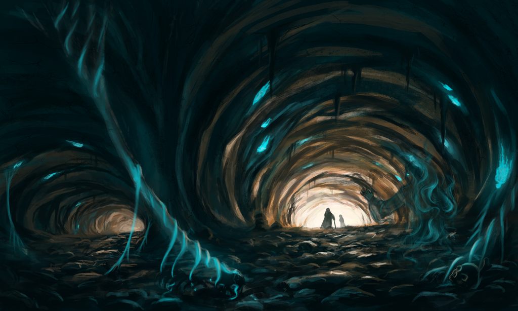 The underground alien reptilian base
