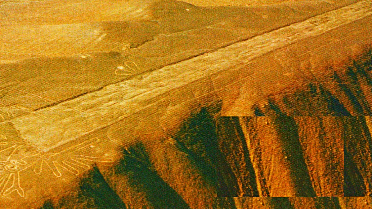 НЛО и древнее пустыня Наска, Перу